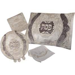 Deluxe Collection Two Tone Velvet Seder Set