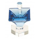 Optic Blue Crystal Dreidel