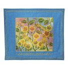 Challah Cover Songbirds Turquoise English