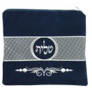 Ultra Suede Impala Navy Tallit and Tefillin Bag 870