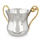 Karshi Hammered Washing Cup with Pomegranate Branches