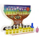 Hiddur Mitzva Breakoff Channukah Lights-Box of 44 olive oil vials