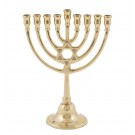 Emanuel Classic Hanukkah Menorah with Magen David Bronze