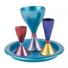 Anodize Aluminum Havdallah Set - Colorful